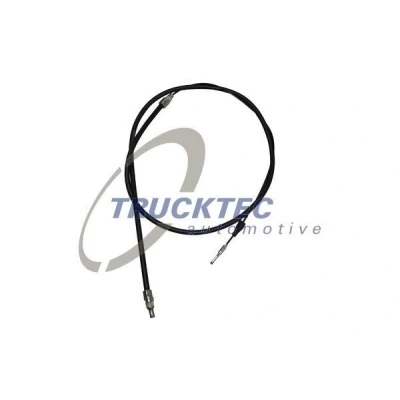 Bilde av TRUCKTEC AUTOMOTIVE 02.35.320 Bremsekabel foran for høyreratt MERCEDES BENZ: W124 Sedan, Stasjonsvogn, E Klasse Sedan