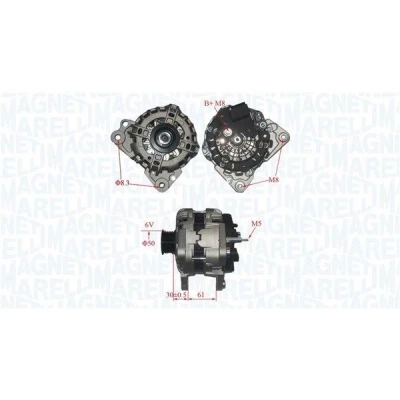 Bilde av Dynamo, seat mii, skoda citigo, vw load up, up!, 04C903023B, 04C903023BX, 04E903025P