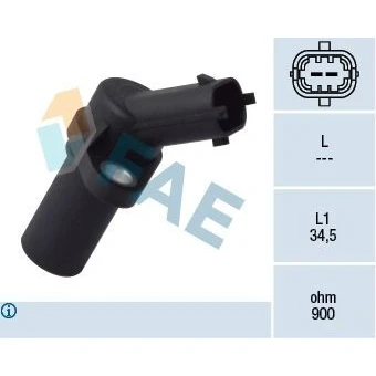 Bilde av Impulsgiver, veivaksel, Foran, chrysler,nissan,opel,vauxhall, 0005010412449, 05066833 AB, 09118368, 50 10 412 449, 5010412449, 504096645