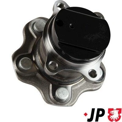 Bilde av JP GROUP 4051400100 Hjulnav 5 med hjullager, ABS senorring venstre bakaksel, høyre bakaksel NISSAN: Qashqai / Qashqai+2 I