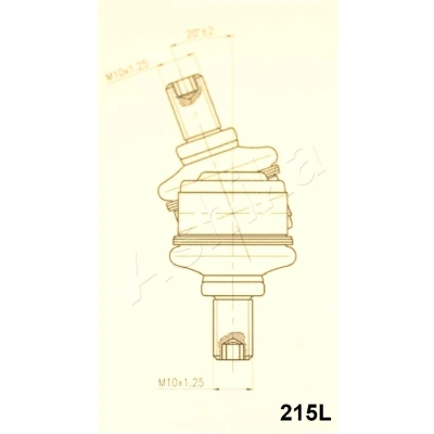 Bilde av ASHIKA 106 02 215L Stabilisator foran venstre