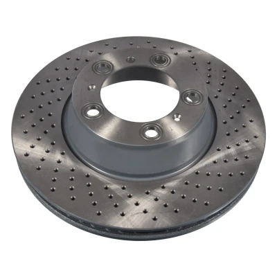 Bilde av FEBI BILSTEIN 44061 Bremseskiver høyre bakaksel 330 28 5 130 perforert / ventilert belagt PORSCHE: 911 Coupé
