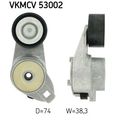 Bilde av SKF VKMCV 53002 Strammerull