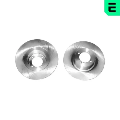 Bilde av OPTIMAL Bremseskive framaksel 10mm 4/4 fullt ut belagt BS 7608C 34111153179 Bremseskiver, Skivebremser