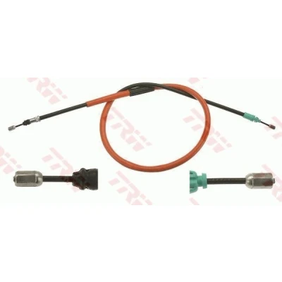 Bilde av TRW GCH423 Bremsekabel 1322, 1210 Skivebrems RENAULT: CLIO 3