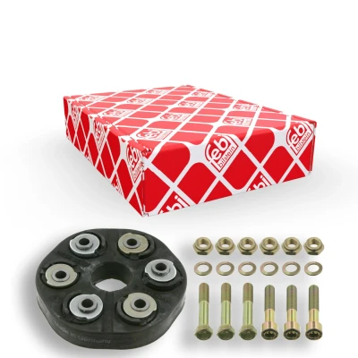 Bilde av febi BILSTEIN 01975 Hardyskive 90 foran 132 Plus med skruer, underlagsskiver muttere MERCEDES BENZ: 190, W124 Stasjonsvogn, W123 Sedan