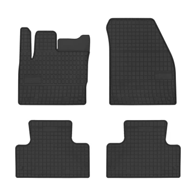 Bilde av FROGUM 547334 Gulvmatte sett gummi foran og bak 4 svart Skreddersydd LAND ROVER: Range Rover Evoque