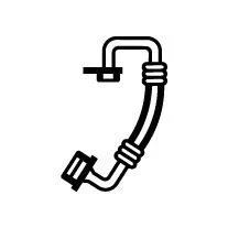 Bilde av Høytrykks / lavtrykksledning, klimaanlegg Nrf Easy fit 400033 citroën, fiat, opel, peugeot, toyota OE 9819075480, 9835906480