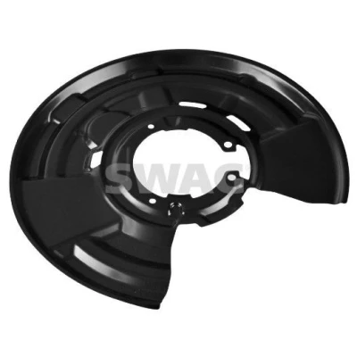 Bilde av SWAG 33 10 7235 Bremseskjold venstre bakaksel BMW: 3 Sedan, 1 Hatchback, Touring