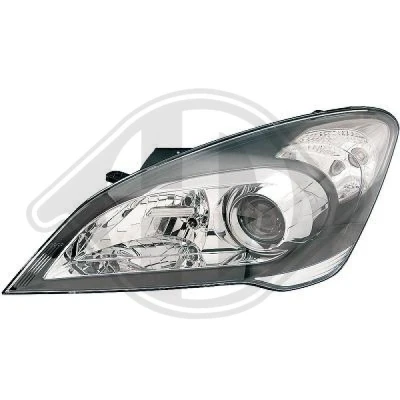 Bilde av DIEDERICHS 6553181 Frontlykter venstre H7, H7/H1, H1 KIA: cee‘d I Stasjonsvogn