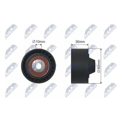 Bilde av Strammerull, kilerem, citroën,peugeot, 16 114 229 80, 1611422980, 3641685, 5751 G3, 5751.98, 5751.C9, 5751.G3, 575198, 5751C9, 5751G3, 9