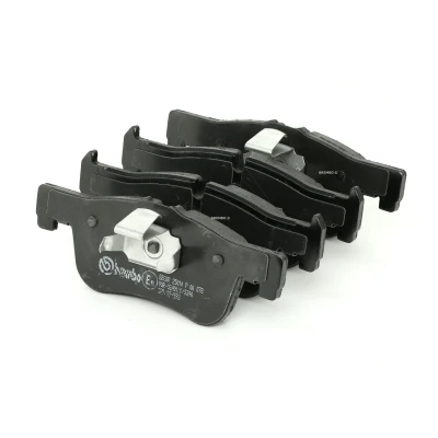 Bilde av BREMBO P 06 078 Bremseklosser klargjort for slitasjeindikator med kolbleklips, antihyle blikk uten tilbehør BMW: 1 Hatchback, 2 Coupé