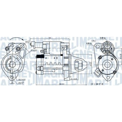 Bilde av MAGNETI MARELLI 063721642610 Starter 12 1,4 9