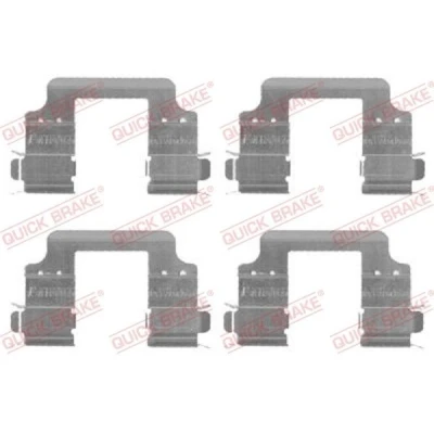 Bilde av QUICK BRAKE 109 1728 Tibehørsett, skivebremse belegg LAND ROVER: Discovery 3, Range Rover 4