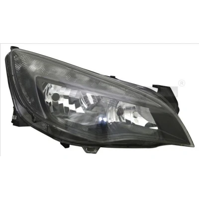 Bilde av TYC 20 15601 06 2 Frontlykter høyre H7/H7, LED svart med kjørelys for høyrekjøring LED, elektromotor