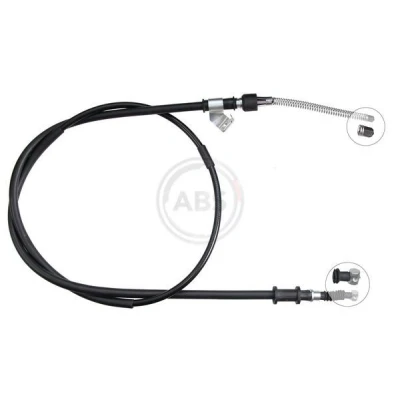 Bilde av Kabel, parkeringsbremse, Høyre bak, mitsubishi l200, MR128202