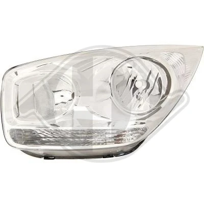 Bilde av DIEDERICHS 6560081 Frontlykter venstre H7, H7/H1, H1