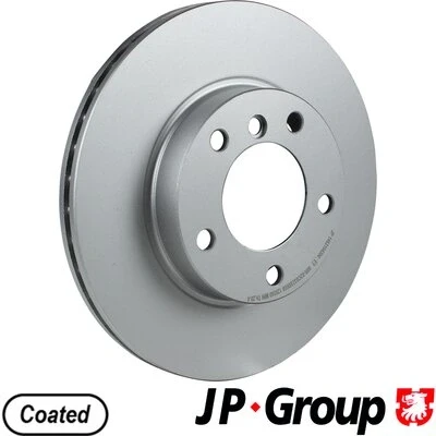 Bilde av JP GROUP 1463104200 Bremseskiver framaksel 286 22 5 ventilert belagt BMW: 3 Coupé, Touring, Sedan