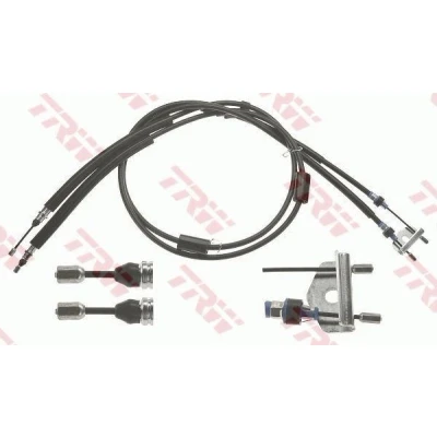 Bilde av TRW GCH390 Bremsekabel 1873, 1745 Skivebrems FORD: Focus 2 Kombi, Mk1 Stasjonsvogn,