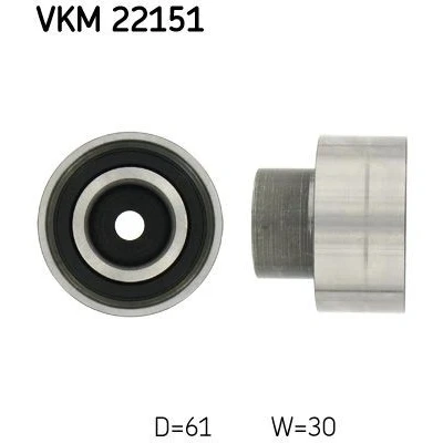 Bilde av SKF VKM 22151 Styrerulle kilerem tannrem