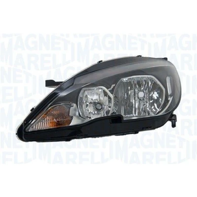 Bilde av MAGNETI MARELLI 710301287204 Frontlykter høyre HB3, PY21W, H7 Halogen med blinklys for høyrekjøring lyspære PEUGEOT: 308 SW 2
