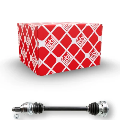 Bilde av FEBI BILSTEIN 182445 Drivaksel venstre bakaksel med fett mutter BMW: 3 Touring, 1 Hatchback, Sedan