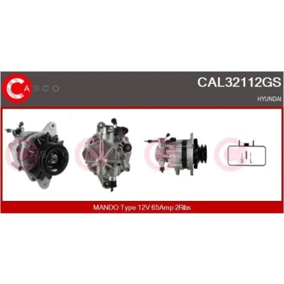 Bilde av CASCO CAL15130AS Dynamo 12V 120A AUDI: A6 C5 Avant, A4 B5 Sedan, VOLKSWAGEN: Passat GP Stasjonsvogn, Sedan