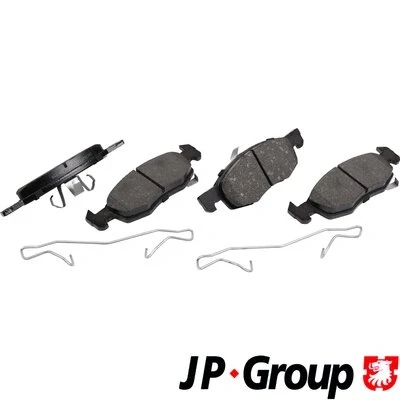 Bilde av JP GROUP 1263607710 Bremseklosser framaksel med akustisk slitasjevarsel OPEL: Corsa E Hatchback