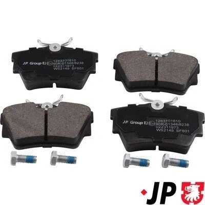 Bilde av JP GROUP 1263701610 Bremseklosser bakaksel ekskl. slitasjevarselkontakt OPEL: Vivaro A Van, Combi, B NISSAN: Primastar Minibuss