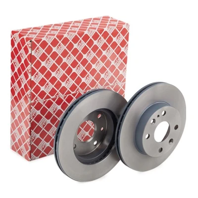 Bilde av FEBI BILSTEIN 10624 Bremseskiver framaksel 235 18 4 100 innvendig ventilert belagt MAZDA: MX 5 I, 323 C IV Hatchback, P V Hatchback