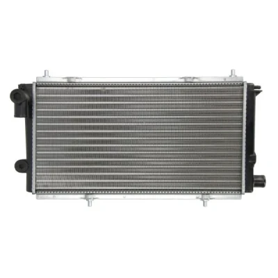 Bilde av THERMOTEC D7C001TT Radiator plast, Aluminium for kjøretøy uten luftkondisjonering 285 530 32 Manuel girkasse Kjøleribber satt sammen mekanisk
