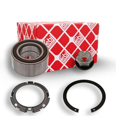 Bilde av FEBI BILSTEIN 23253 Hjullagersett med akselmutter integrert magnetisk senorring, sikringsring, ABS senorring 83 vinkelrullelager