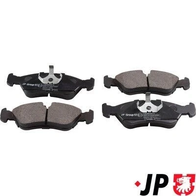 Bilde av JP GROUP 1263600910 Bremseklosser framaksel klargjort for slitasjeindikator OPEL: Vectra A Sedan, Omega Calibra A, DAEWOO: Lanos Sedan