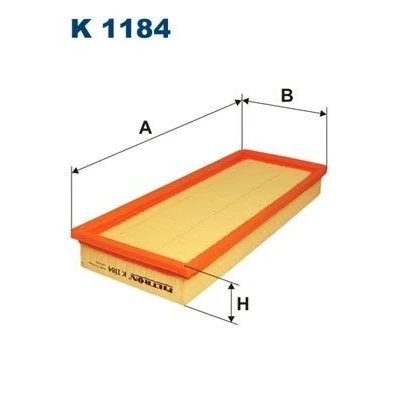 Bilde av FILTRON K 1184 Kupéfilter Partikkelfilter 338 134 41