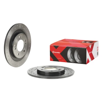 Bilde av BREMBO 08.C250.2X Bremseskiver 284 10 5 fullt ut, hullet belagt høy karbon med skruer HYUNDAI: i40 Stasjonsvogn, Sedan