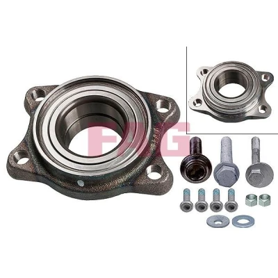Bilde av FAG 713 6103 80 Hjullagersett Bildet viser leveranseinnholdet 85 AUDI: A6 C5 Sedan, Avant
