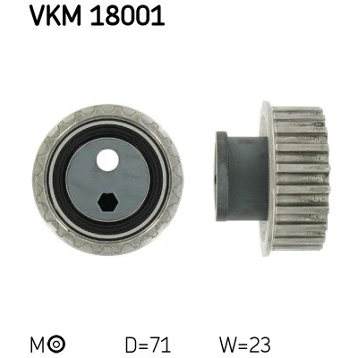 Bilde av SKF VKM 18001 Strammerull, tannrem