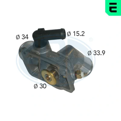 Bilde av ERA 350238 Termostat 92 med tetning sensor Metall kapsling