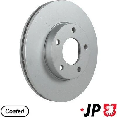 Bilde av JP GROUP 3863101300 Bremseskiver framaksel 278 25 5 ventilert belagt MAZDA: 5, 3 Hatchback, Sedan
