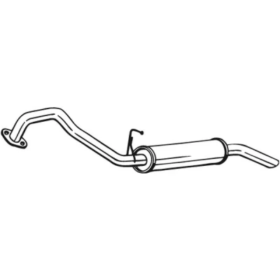 Bilde av Bakre eksospotte BOSAL 278 295