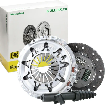 Bilde av LuK 621 2218 22 Clutch med koblingstakersylinder, sikringsring, utløserskive, sikringsskruesett 210 VOLKSWAGEN: Golf 4, 4 Variant