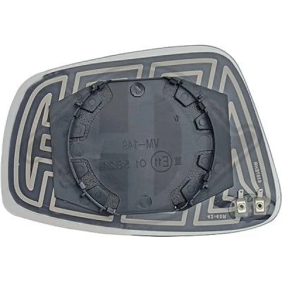 Bilde av DIEDERICHS 7433127 Speilglass venstre SKODA: Rapid Hatchback