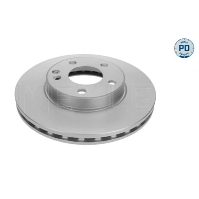 Bilde av MEYLE 015 521 0031/PD Bremseskiver framaksel 280 25 5 112 ventilert Sink lamell belagt med skruer PD Quality MERCEDES BENZ: A Klasse, B Klasse