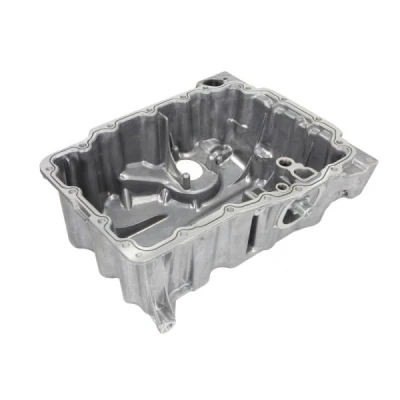 Bilde av BLIC 0216 00 0440470P Bunnpanne med oljeplugg hull for oljenivåmåler, tetningsring, uten oljekartetning Aluminium motorside VOLKSWAGEN: Golf 7