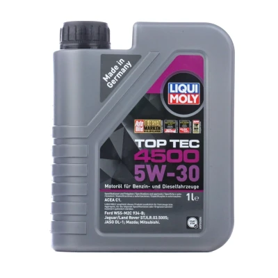 Bilde av Liqui Moly Top Tec 4500 5W 30 1l Motorolje 2317 LAND ROVER: Discovery 4, Range Rover Evoque, Sport, MITSUBISHI: PAJERO 4