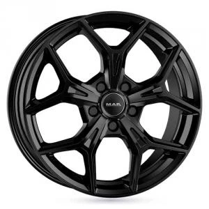 Bilde av MAK Epica Shiny Black 6,5x17 4/108 ET32 B65