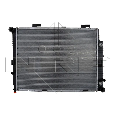 Bilde av NRF 58159 Radiator Aluminium 640 485 34 med påbyggingsdeler Kjøleribber loddet MERCEDES BENZ: E Klasse Sedan, C Sedan