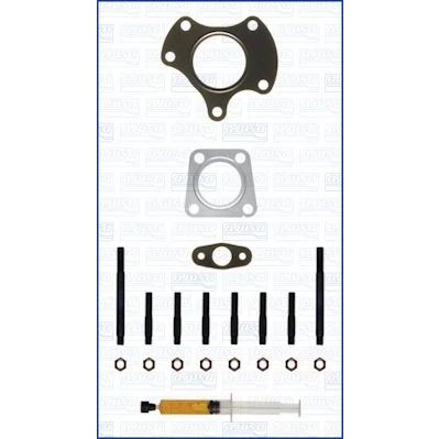 Bilde av AJUSA JTC11628 Monteringssett, lader with studs, syringe oil med tetning montageanvisning JEEP: WRANGLER 3