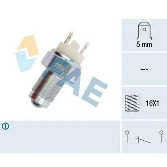 Bilde av Bryter, ryggelys, dacia,opel,renault,talbot,vauxhall, 09109725, 4401725, 60 01 001 318, 77 00 575 997, 638 949, 640 499,
