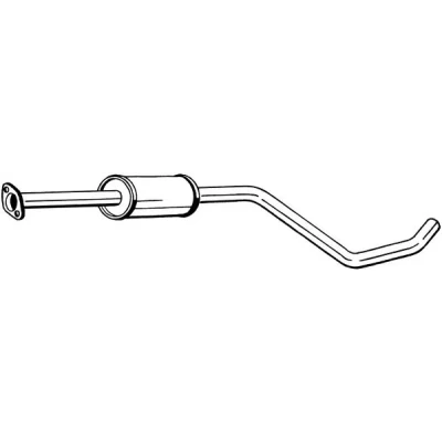 Bilde av Midtre eksospotte BOSAL 284 799